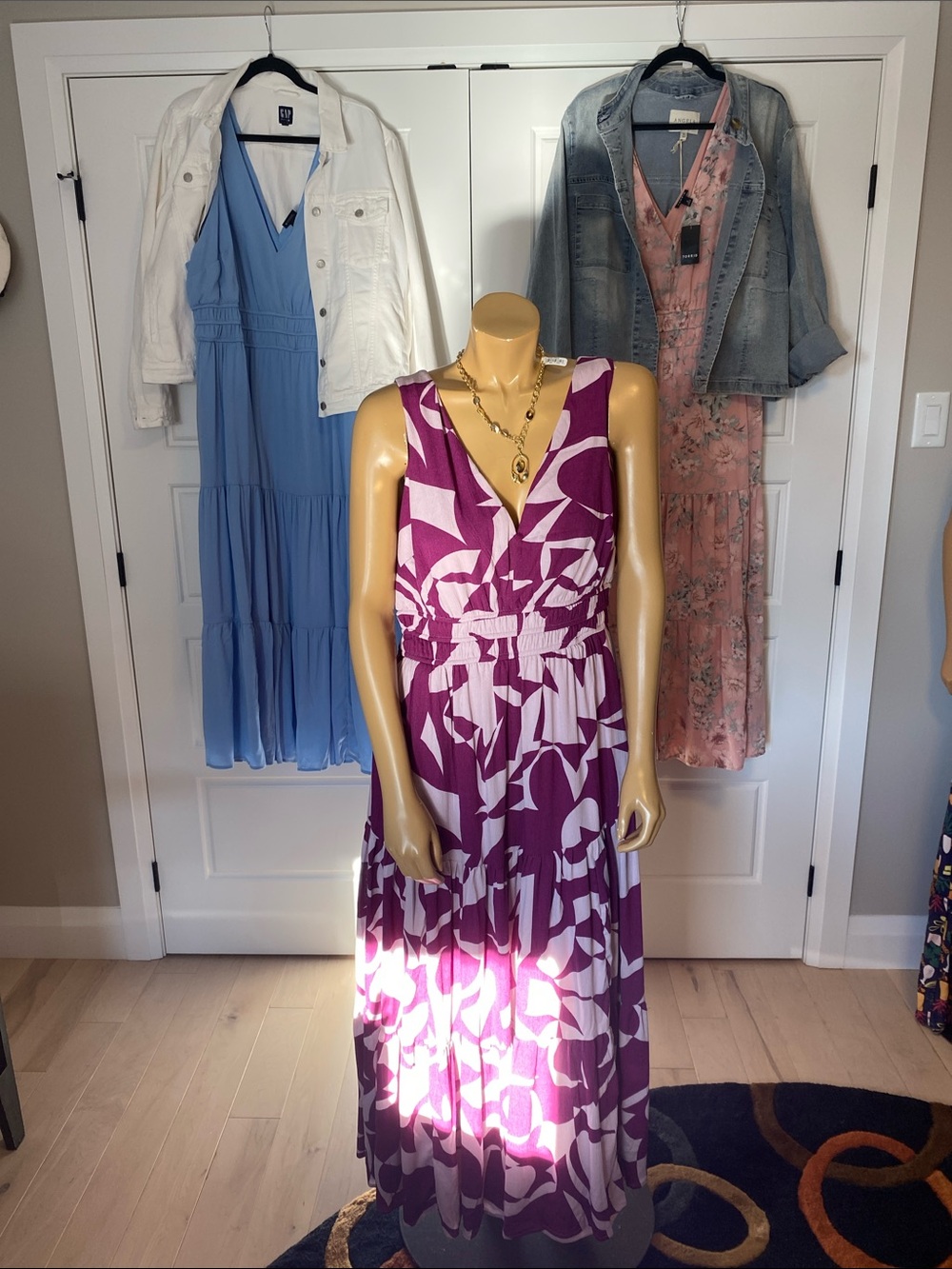 Torrid V-Neck Sleeveless Maxi Dress lined pockets NWT
